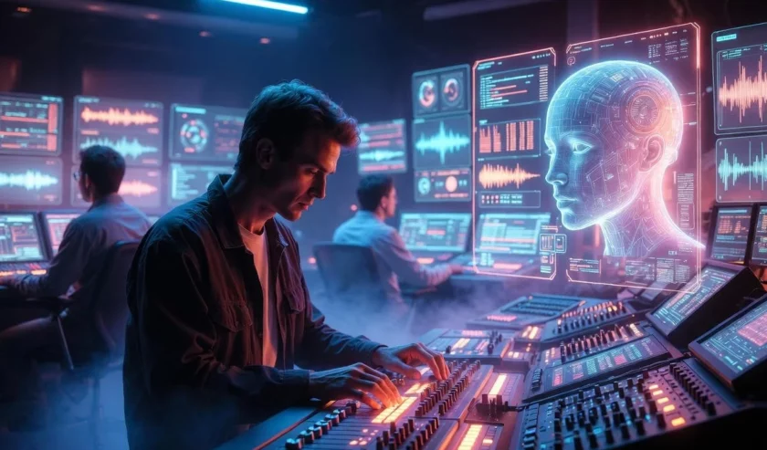 AI Generatif Ciptakan Lagu Papan Atas 2026, Musisi Mulai Demo: 'Kami Bersaing dengan Mesin yang Bisa Hasilkan 100 Lagu per Jam!'